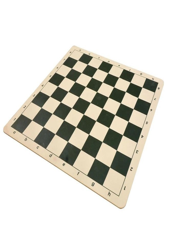 Gmefvr Kid,Adult,Toddler Tournament Chess Vinyl Foldable Mat Only Chess Game For Professional Chess Players 18X18 - Image 1